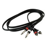 Warwick Rcl20933 D4 Cable 1.8 M 2 Plug Mono 2 Rca