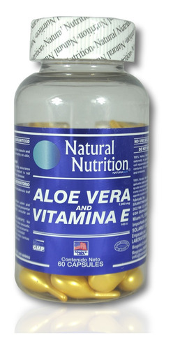 Aloe Vera Y Vitamina E Facial