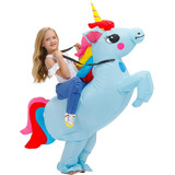 Kooy Disfraz Inflable Para Niños, Disfraz De Unicornio De