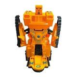 Juguete Transformer Excavadora Robot