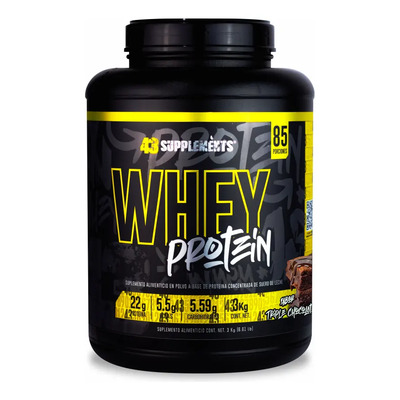 43 Whey Protein 3 Kg Triple Chocolate 43 Supplements | MercadoLibre