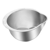 Cuenco Para Enjuague De Arroz, Utensilios De Cocina, Plata