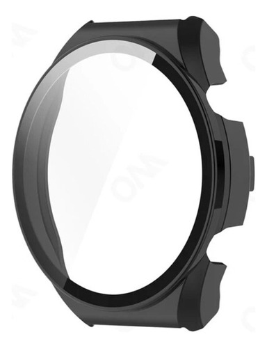 Funda Mica Protectora Para Xiaomi Watch S1 Negro Antigolpes 