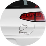 Adesivo Nurburgring Circuito Nordschleife Alemanha Sticker