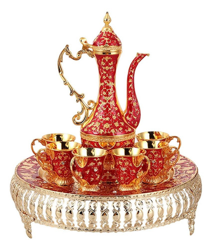 Luxury Vintage Turkish Coffee Pot Set, Decoration