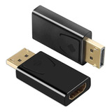 Conversor Adaptador Display Port Macho Hacia Hdmi Hembra