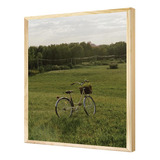 Quadro Decorativo Paisagem Grama Vintage 50x70 Pinus