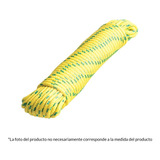 Piola De Nylon De 4 Mm X 30 M Multicolor, Fiero 47812 Color Amarillo