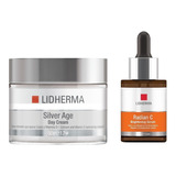 Radian C Brightening Serum + Silver Age Day Cream Lidherma