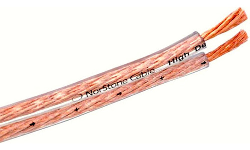 Cable P/ Parlantes Cobre Libre De Oxígeno Norstone 2 X 1,5mm