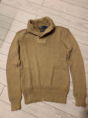 Sweater Chaleco Polo Ralph Lauren Algodon Lino Diseño