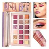 Paleta De Sombras Nude Habibi Beauty De 18 Tonos Colores