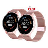 A Paquete De 2 Relojes Inteligentes Zl02 Para Mujer Xiaomi