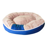 Cama Confort Felpa Mascota Suave Anti Estres Grande 