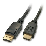 Cabo Displayport X Hdmi 1m Blindado Cabo Dp Hdmi 1 Metros