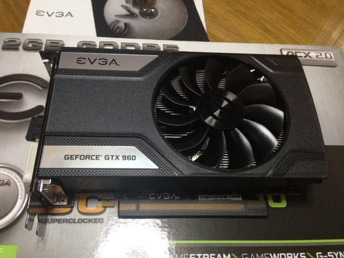 Placa De Video Geforce 960 Gtx 2gb Evga Sc