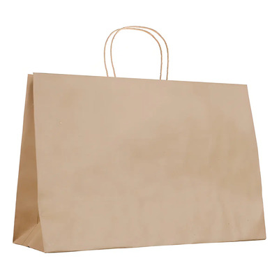 Bolsas De Papel México Boutique Grande Kraft 200 Pz Boutique Beige | Envío gratis