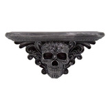 Wowser Estante Flotante De Calavera Resistente, Decoracion G