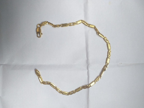 Pulseira De Ouro 18k 750 6,7g, 6cm