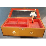 Caja Musical Bailarina Funciona 18 Cm X 9 Cm X 5 Cm