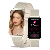 Reloj Inteligente Para Mujer Glucosa Ecg+ppg 1.57 Smartwatch