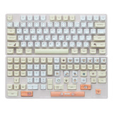 139 Teclas Xda Perfil Keycaps Com Extrator Livre, Laranja E