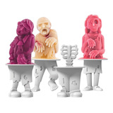 Tovolo Zombies Pop Molds, Flexible Silicone, Easily-removabl