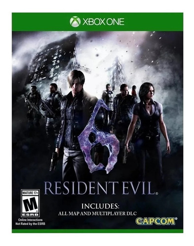 Resident Evil 6 Capcom Xbox One, Fisico, (usado Como Nuevo)