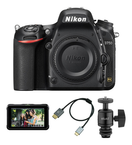 Nikon D750 Dslr Camara Body Con Pro Monitoring Kit