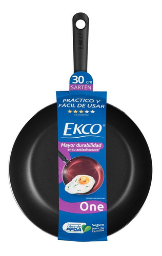 Sartén Ekco One 26 Cm Azul De Aluminio Con Antiadherente