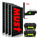 Kit Solar Completo Paneles 3400w/d Inversor 3000w Campo M7