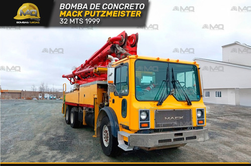 Bomba De Concreto Mack Putzmeister 32 Mts 1999