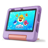 Tablet Infantil Amazon Kids Fire 7 Con Funda 2022 De 32gb Color Violeta