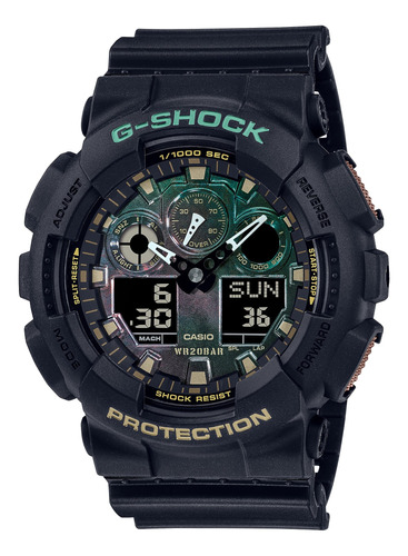 Zonazero Casio Reloj Analogico-digital G-shock Ga-100rc-1a