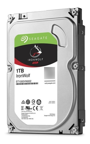 Hd Interno Seagate Ironwolf Nas 1tb - St1000vn002