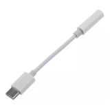 Adaptador Usb-c Auxiliar Audio 3.5mm Celular Tablet Portátil