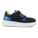 Tenis Bubble Gummers Niño Sintético Marino/verde Spencer (16