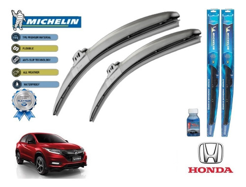 Par Plumas Limpiabrisas Honda Hr-v 2019 Michelin