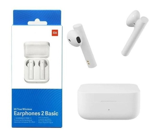 Auriculares Xiaomi Inalambrico Mi Earphones 2 Basic Blanco