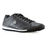 Zapatillas Cuero Hombres 116916-10 Pegada Tienda Oficial