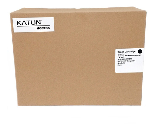 Cartucho De Toner Katun Para Samsung M 4072/4020 Mlt-d203u