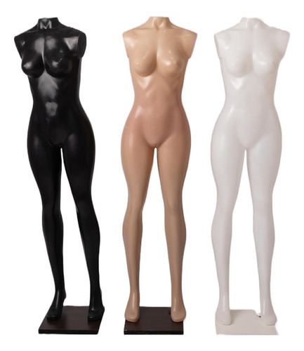 Maniquies De Plastico Sin Brazos Ni Cabeza Dama Talle 42