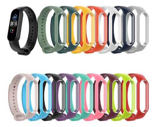 Correa De Recambio Varios Colores For Xiaomi Mi Band 5