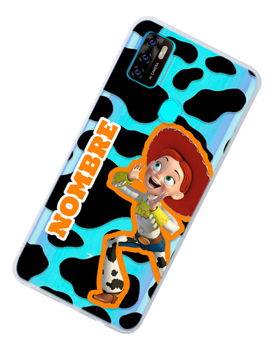 Funda Para Zte Jessie Toy Story Personalizado Nombre