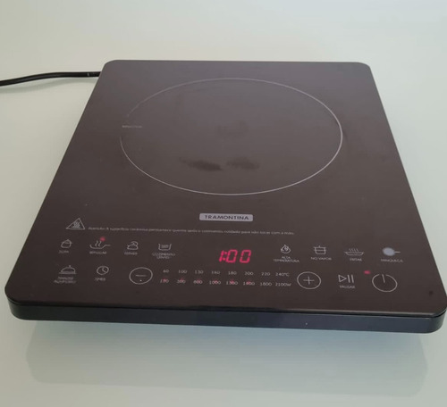 Fogão Cooktop Tramontina Prime - Slim Touch Ei 30 Preto 220v