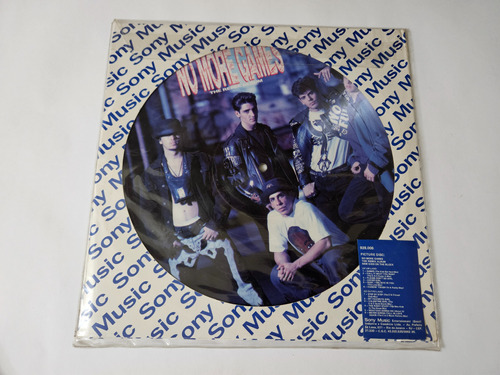Lp Vinil New Kids On The Block No More Games Picture Disc