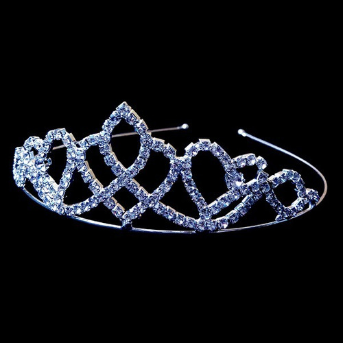 Coronita Tiara Chica  Con Strass Para Niña 