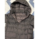 Campera Uniglo Warm Padded Varon Origcapucha Black