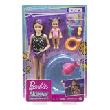 Barbie Skipper Niñera Día De Alberca