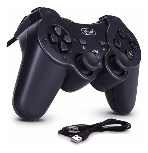 Controles Gamer Usb Para Computadores Notebook Com Fio